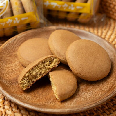 【ふるさと納税】【沖縄伝統銘菓】タンナファクルー3種食べ比べセット(プレーン・生姜・塩/3枚入×各2袋)【1718545】