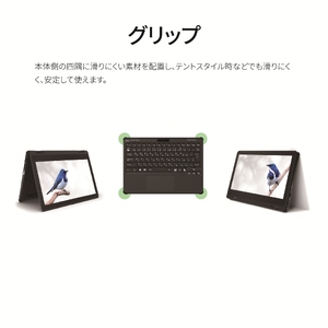 パソコン 富士通  LIFEBOOK WQ1/K1  Windows11 Intel Pentium Silver N6000 メモリ8GB 約128GB フラッシュメモリ Office有り【44_1