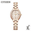 【ふるさと納税】【CITIZEN】 クロスシー ES9365-54W 腕時計 レディース ピンクゴールド サクラ色 トノー型 光発電 エコ・ドライブ 防水 ステンレス サファイアガラス メーカー保証 新潟県 妙高市