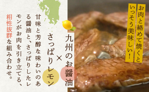 【12回定期便】レモンステーキソース 200ml×2本セット「もう味付けに困らない、簡単お家レストラン」【レストランまゆみ】[OBY017] / レモンステーキ どれっしんぐ ソース ステーキソース 