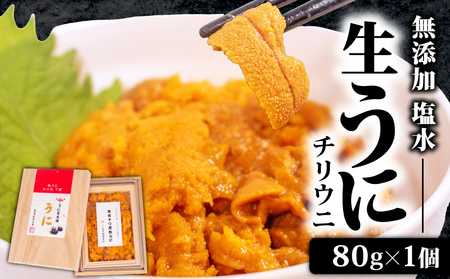 生うに 80g 冷凍 うにうにうに AB112