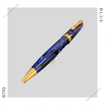ふるさと納税 東大阪市 【青】手作りボールペン1本(B700太軸) |  | 02