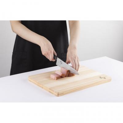 ふるさと納税 関市 <切離れが良いリブラインを採用した包丁>■ 関孫六 しろねず 牛刀(シェフナイフ)180mm ◇貝印 |  | 01