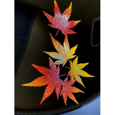 ふるさと納税 高野町 フラットプレートM　漆黒紅葉 |  | 02