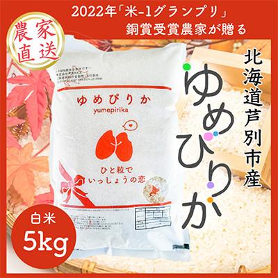 ふるさと納税 芦別市 【発送月固定定期便】【10月以降発送】北海道芦別産農家直送ゆめぴりか 5kg全6回