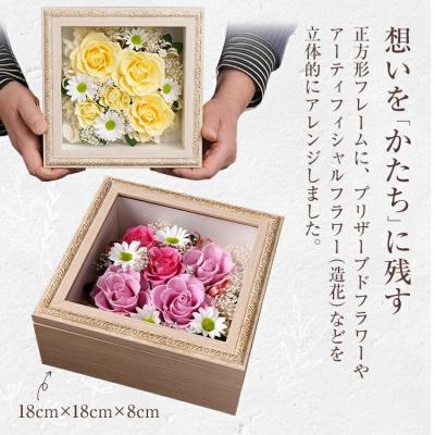 ふるさと納税 古賀市 フレームアレンジ 正方形 (5色) |  | 02