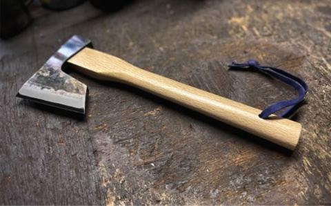 [水野製作所]地型鉞（まさかり）570g　キャンプ用品 アウトドア用品【018P065】