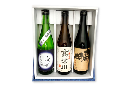 A-794 益田3酒造こだわりの純米酒飲み比べセット