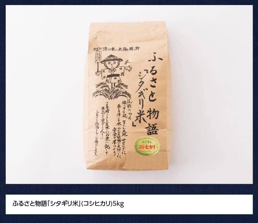 【令和7年産】宮崎県産こしひかり「シタギリ米」5kg 【 米 お米 白米 精米 国産 宮崎県産 こしひかり おにぎり 】[C04201]