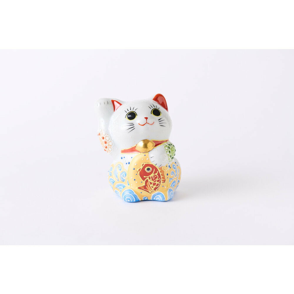 【ふるさと納税】3.5号笑招き猫　鯛