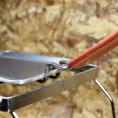 ふるさと納税 岡崎市 oka-d-art　黒皮鉄板 メスティン用 4点セット 厚さ3.2mm×85mm×140mm |  | 03