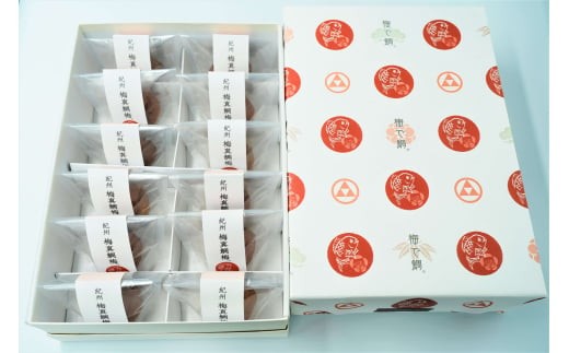 M433　【岩谷】紀州　梅真鯛梅　十二個入　２セット