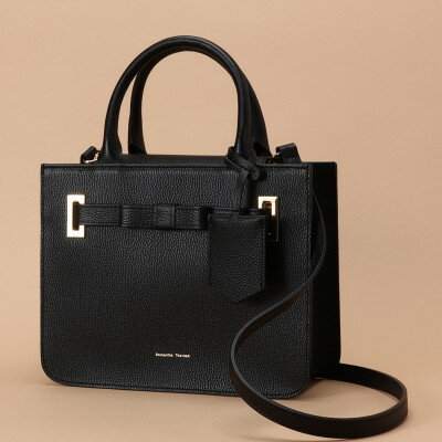 【ふるさと納税】【サマンサタバサ】トートバッグ　エムシュシュ　小サイズ ブラック【1674883】