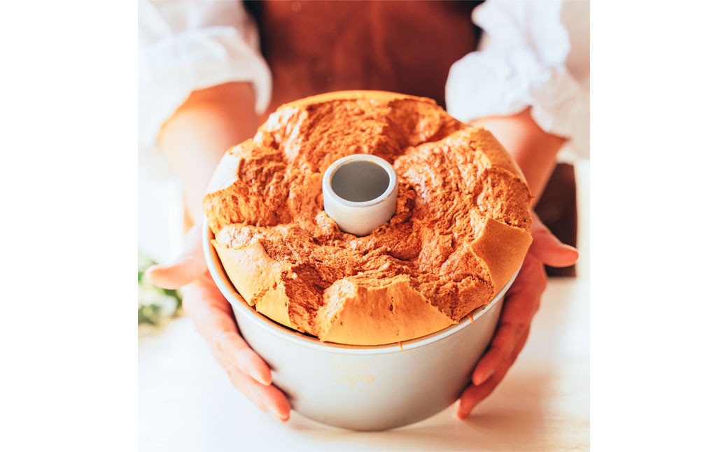 foafoaの 米粉 シフォンケーキ カット 5個（ バニラ味 ）