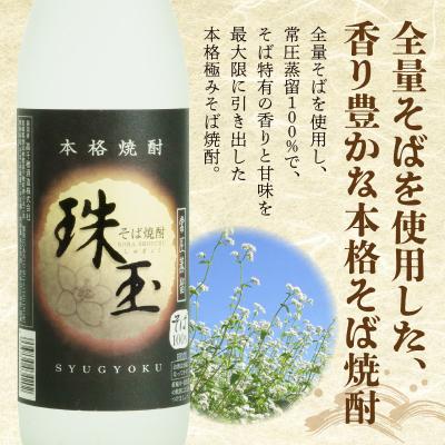 ふるさと納税 高千穂町  本格そば焼酎 珠玉(しゅぎょく)900ml/2本セット |  | 01