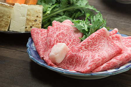 【厳選部位】【A4~A5】博多和牛 サーロイン しゃぶしゃぶすき焼き用 600g 吉富町/株式会社MEAT PLUS[BGAB019]