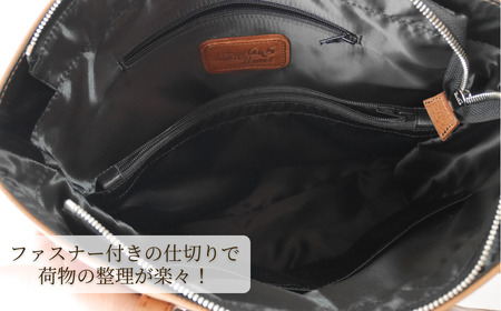 【トートバッグ】革職人がつくる トートバッグ キャメル