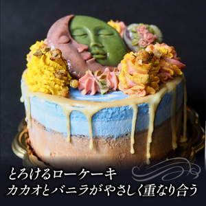 【『Hareto-Keto』のヴィーガンローケーキ】Samatwa （バニラ＆チョコ） ヴィーガンスイーツ 《白砂糖・乳製品・卵・小麦一切不使用》