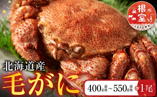B-36021 毛かに400g前後～550g前後×1尾