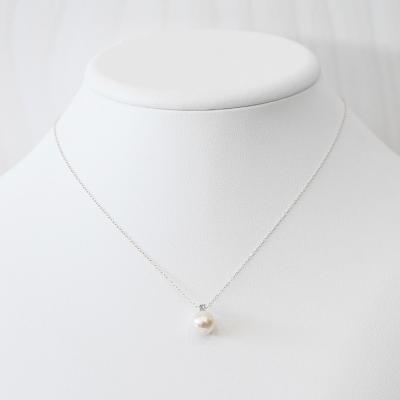 ふるさと納税 天草市 真珠 ネックレス 8-8.5mm ホワイトピンク ブルートパーズ K18WG_S101-533 |  | 02