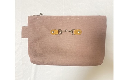 スクエアポーチM PINK | ポーチ 小物入れ レディース 福島県