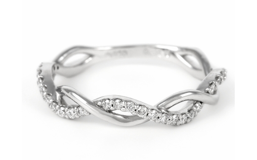 プラチナ950ハードプラチナ　ダイヤ　リング　0.20ＣＴ　R3651DI-P2 NSAN010-10