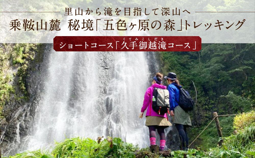 平湯温泉 【匠の宿深山桜庵】 1泊2食＆五色ヶ原トレッキング（久手御越滝コース）＋送迎付き【期間限定：2024年6月～10月】 LQ011