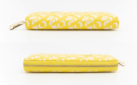 高知の財布 文旦カラー / 高知 ブランド 財布 長財布 合成皮革 革 文旦 アパレル ビジネス 贈り物 プレゼント ご当地 【株式会社ブランド高知】[ATDW005]