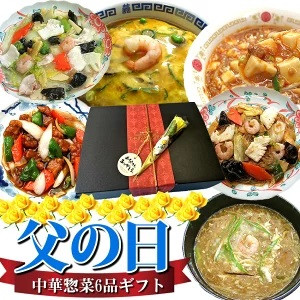 《6/12まで》【チャイナノーヴァ】父の日ギフト 中華6品セット［ 京都 本格中華 台湾出身シェフ 人気 おすすめ 中華 中華料理 お惣菜 簡単 時短 お取り寄せ 通販 送料無料 ふるさと納税 ］ 261009_B-DR49