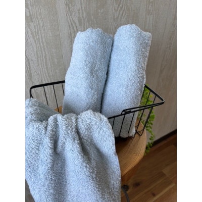 泉州タオル　ホテル仕様カラータオル≪サックス≫同色3枚セット【1673975】