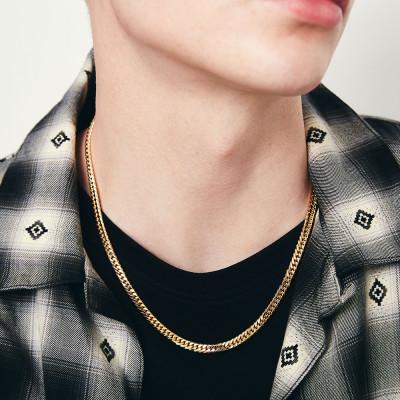 ふるさと納税 魚津市 K18 ダブル六面喜平ネックレス 50cm-50g造幣局検定マーク入り |  | 03