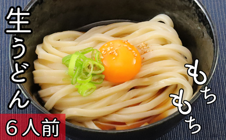 本格 生うどん 2人前×3個 太麺 もちもち つるつる こだわり製法 生麺 熟成 多加水麺