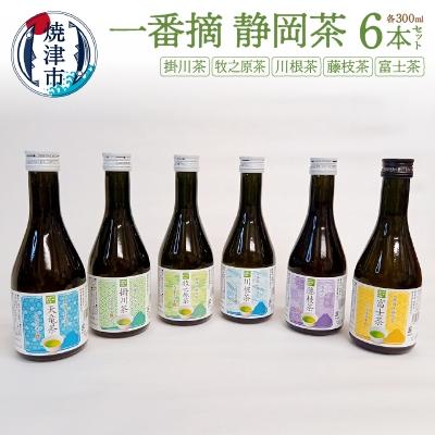 ふるさと納税 焼津市 一番摘 静岡 茶! 川根 茶入り 300ml 6本 セット(a10-745)