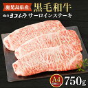 【ふるさと納税】肉のヨコムラ 鹿児島県産 黒毛和牛サーロインステーキ 送料無料 鹿児島市 九州 国産 お取り寄せ 特産品 地域の品 お土産 贈り物 プレゼント ギフト 肉 牛肉 黒毛和牛 ジューシー サーロイン ステーキ ヨコムラ ブランド牛 肉質 霜降り とろける