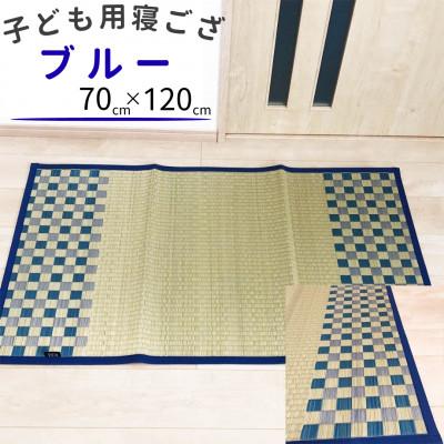 ふるさと納税 柳川市 赤ちゃん・子供用の寝ござ(ブルー) |  | 01