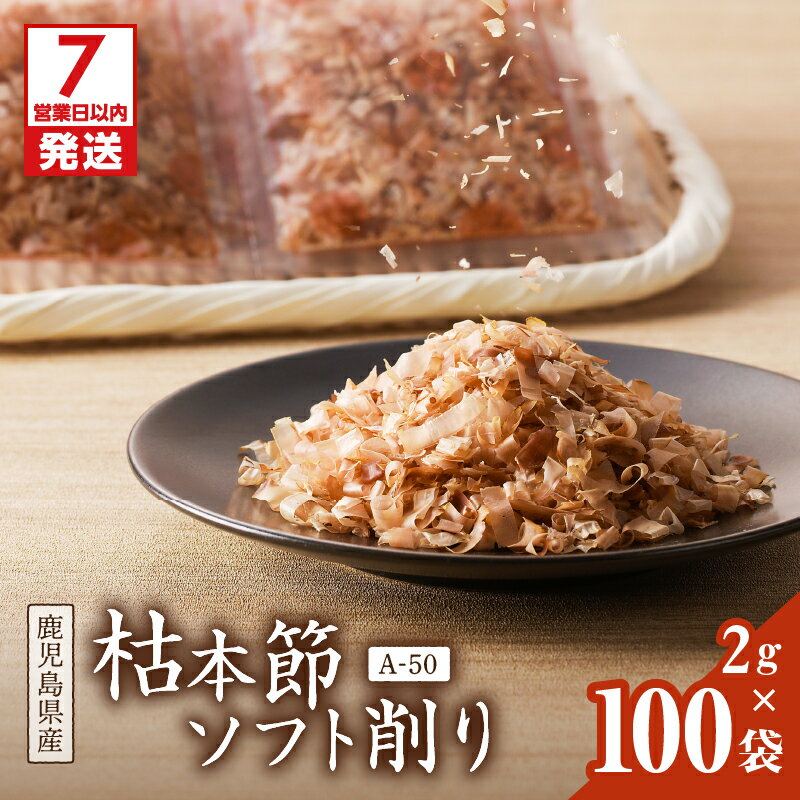 【ふるさと納税】 マルモ 枯本節 ソフト削り A-50 200g 2g × 100袋 パック かつお節 かつおぶし 枯本節 鰹 カツオ 使い切り サイズ 食べやすい 大容量 冷ややっこ サラダ 鹿児島県産 国産 鹿児島市 おすすめ ランキング プレゼント ギフト