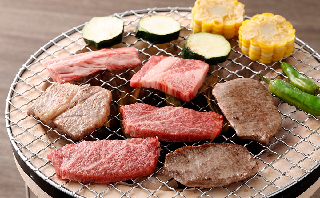出荷頭数0.02％の奇跡土佐あかうし和牛カルビ焼肉 約500ｇ／モモ焼肉 約500g