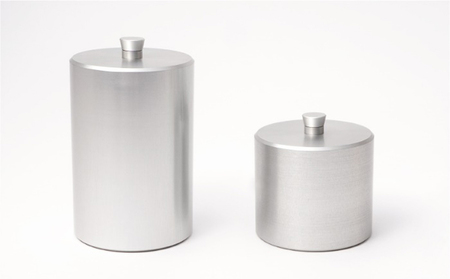 茶筒 キャニスター canister-S half 白 密閉容器 アルマイト加工商品 日本製 キッチン用品 キッチングッズ 職人 技巧 開閉 和風 洋風 お茶 茶葉 お茶っぱ コーヒー 豆 粉 収納 