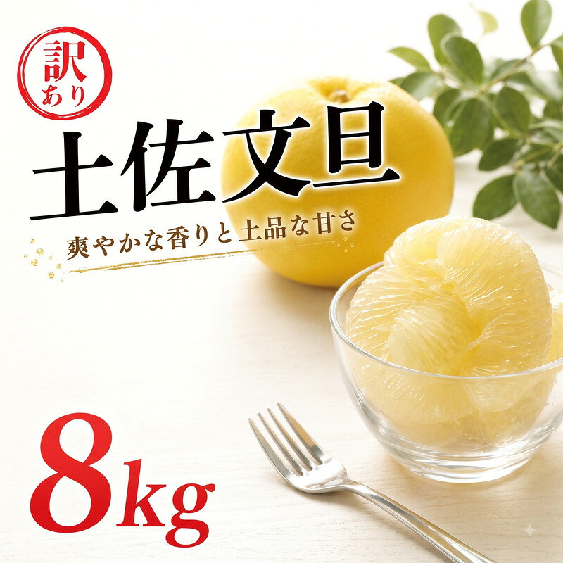 【ふるさと納税】 先行予約 訳あり 土佐 文旦 8kg 10000円 ぶんたん みかん mikan 蜜柑 ミカン 土佐文旦 家庭用 産地直送 国産 農家直送 期間限定 数量限定 特産品 ゼリー ジュース フルーツ 果物 柑橘 先行 事前 予約 サイズミックス 清水農園 愛南町 愛媛県