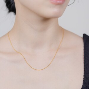 【甲府ジュエリー】K18　チェーン　ネックレス（79700525）