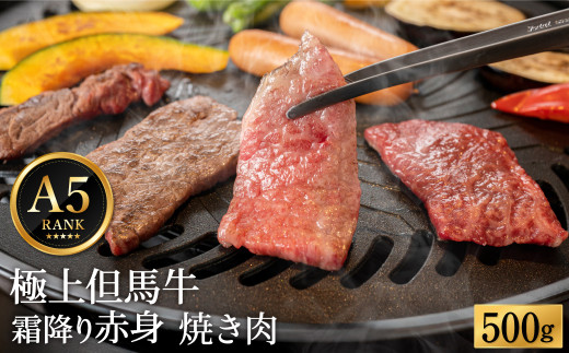 極上但馬牛 焼肉用 500g【但馬ビーフはまだ】