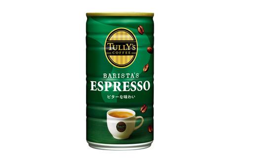 TULLY'S COFFEE（タリーズコーヒー） ESPRESSO缶180g×30本　缶コーヒー
