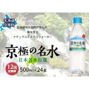 【ふるさと納税】京極の名水 500ml×24本 ペットボトル【12回定期便】［北海道京極町］羊蹄のふきだし湧水　定期便・飲料・ドリンク・飲料類・水・ミネラルウォーター・名水・12ヶ月・12回・1年