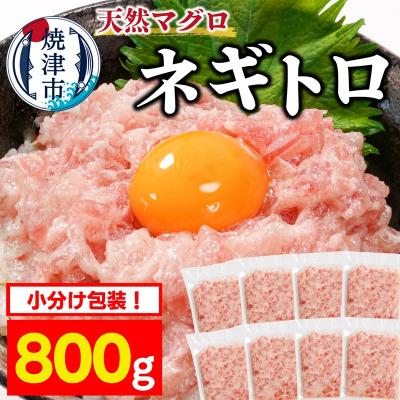 ふるさと納税 焼津市 焼津 天然 まぐろ ネギトロ (約100g×8袋) ねぎとろ(a09-013d)