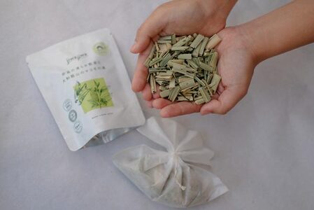 jiwajiwa 大和番茶に浸る。奈良薬草風呂 20日分 キハダ葉ブレンド＆マコモ葉ブレンド詰め合わせ K-27