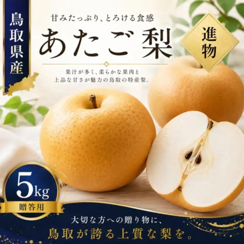 あたご梨【進物用】5kg（有梨の実　石田） 梨 果物 フルーツ あたご 進物 贈答用