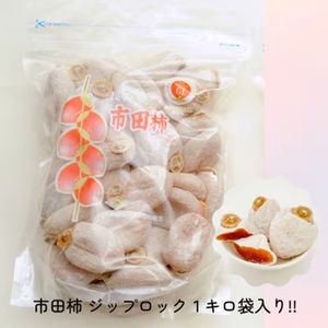 南信州産 GI登録商品 市田柿 約1kg 袋詰め 〈年内発送〉｜長野県 飯田市