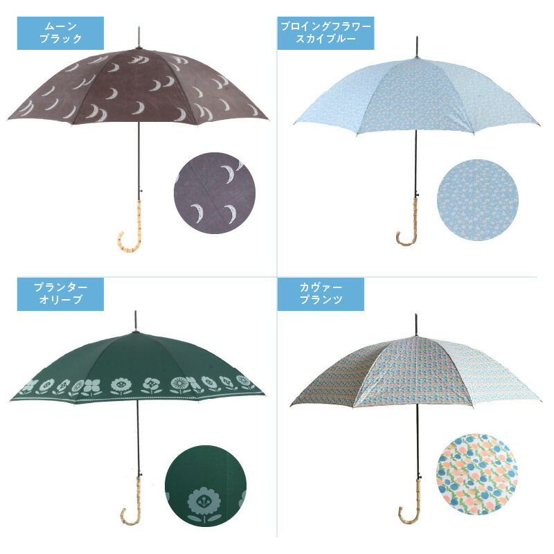 ジャンプ長傘 日傘 雨傘 晴雨兼用傘 紫外線カット［096A18］_イメージ4