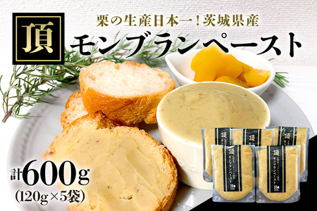 「栗の生産日本一」 茨城県 頂 笠間の栗 モンブラン ペースト 600g モンブラン IB-002