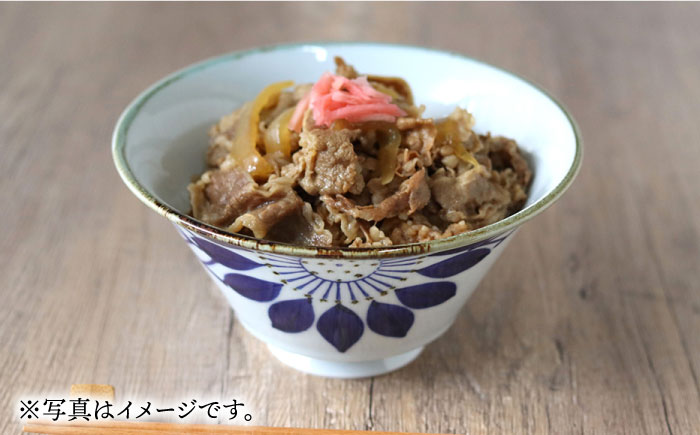 【波佐見焼】おまかせ丼 どんぶり リーフ【翔芳窯】 [FE175]